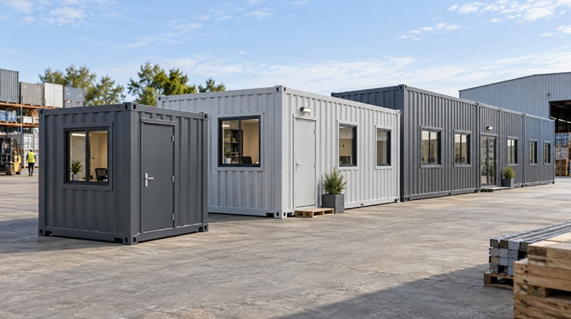 Containere de vanzare: ce dimensiune alegi in functie de utilizare