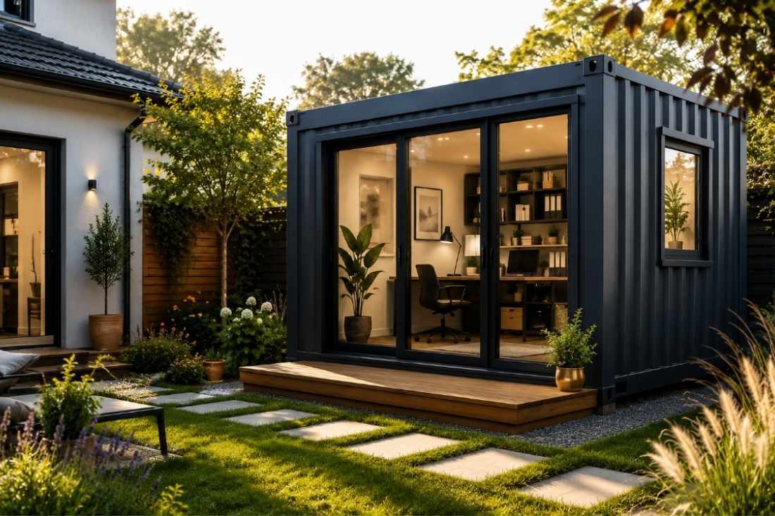 Extensia de casa fara santier: cum adaugi o camera in plus in curte cu containere de vanzare