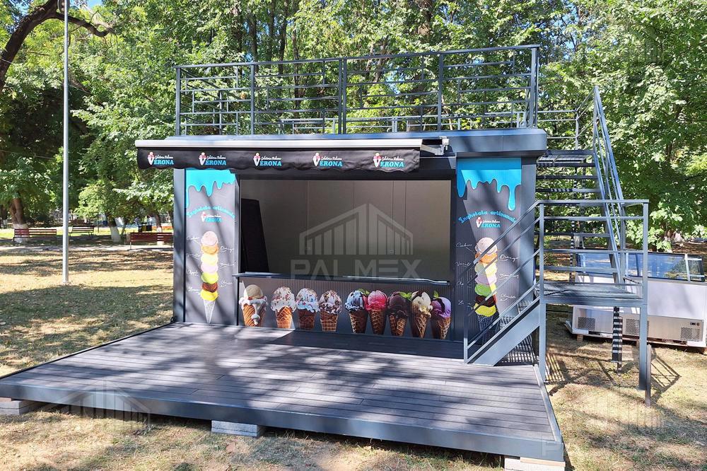 Containere comerciale in perioada de iarna: cum ramai deschis chiar si cand temperaturile scad