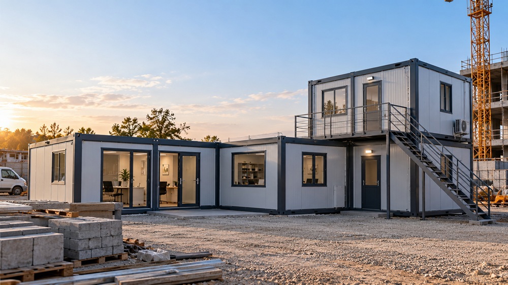 Ce poti construi din 2, 3 sau 4 containere modulare?