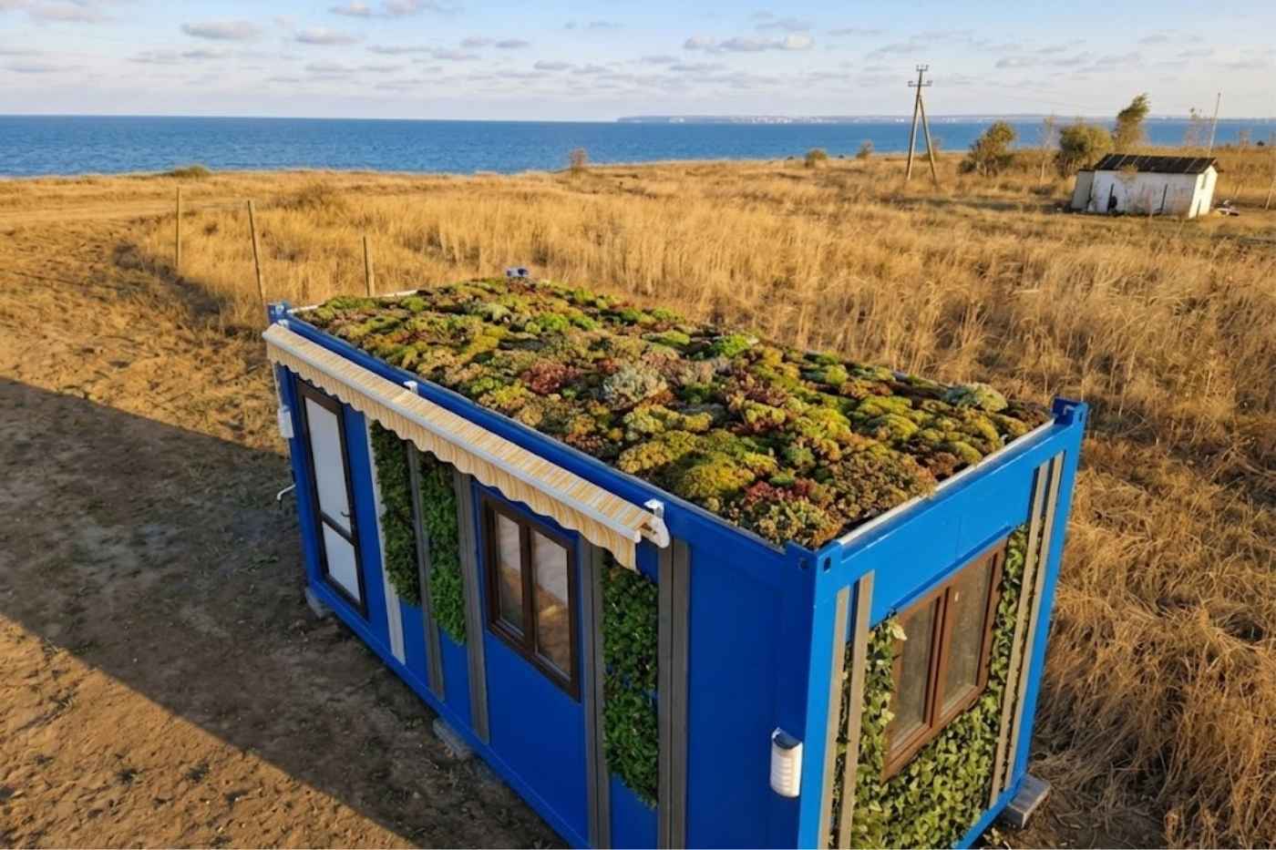 Acoperisuri Verzi pe Containere de Locuit: Pasi pentru o Casa Ecologica