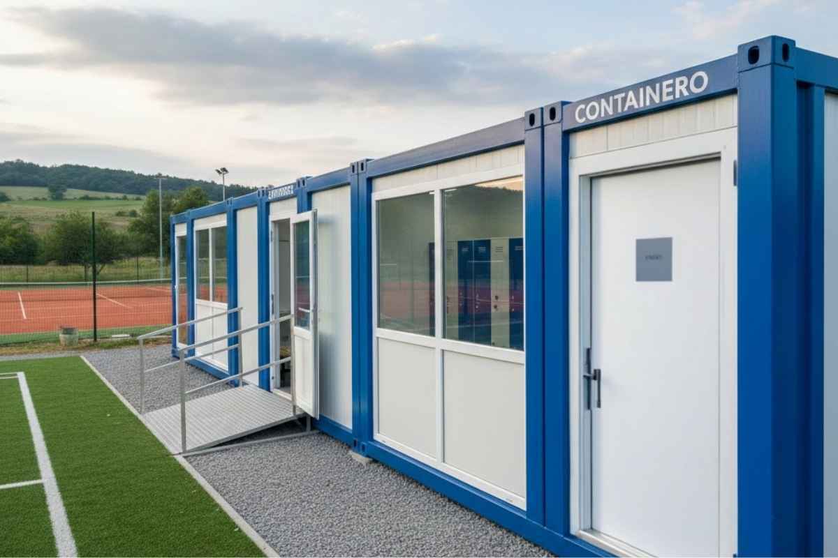Cum devin containerele sanitare de la Containero vestiare sportive de top