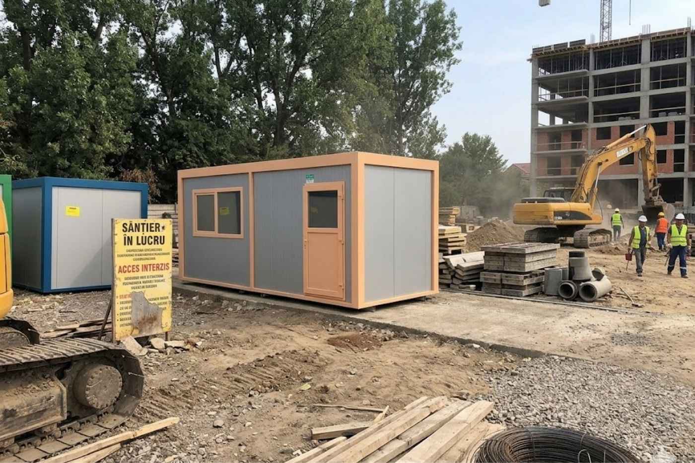 Containere de Santier Noi vs Second Hand: Ce Alegere Are Sens pentru Proiectul Tau