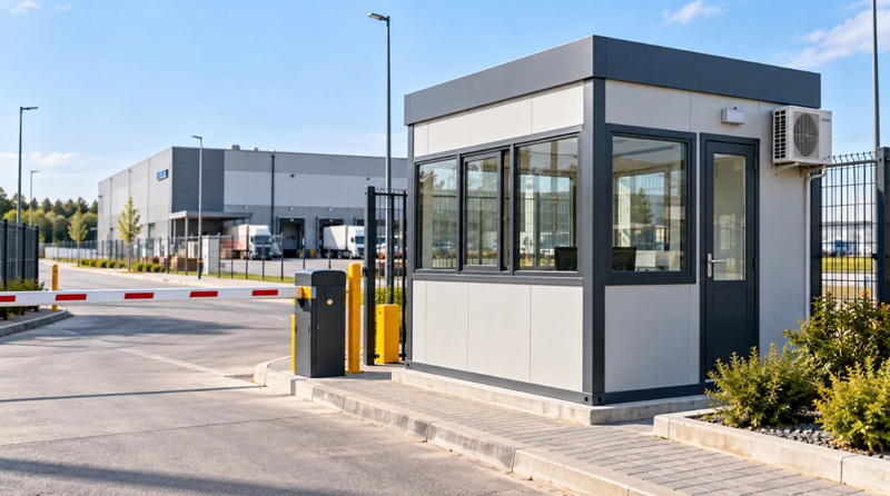 Containere de paza: cum asiguri confortul 24/7 al agentilor de securitate