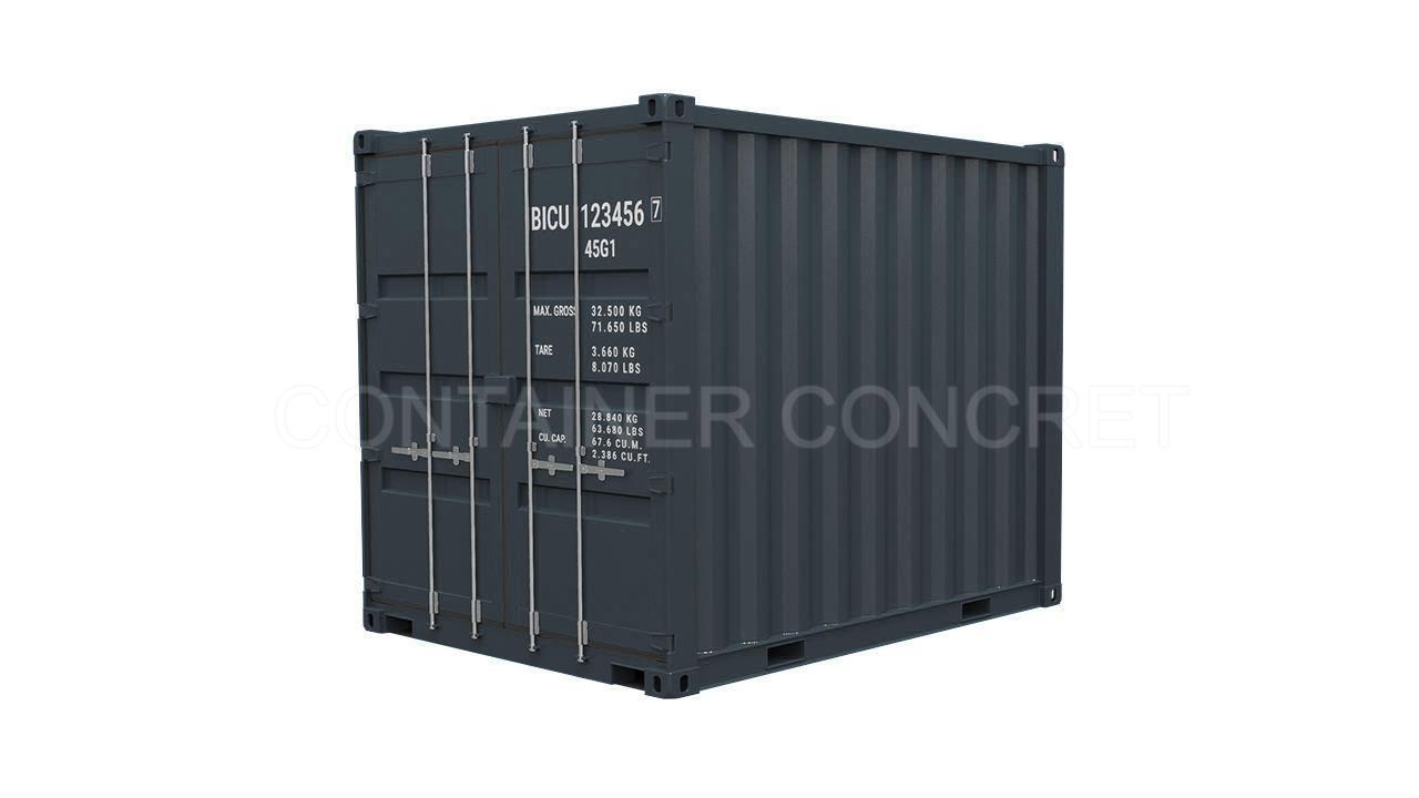 Container maritim compact de aproximativ 3 metri pentru depozitare
