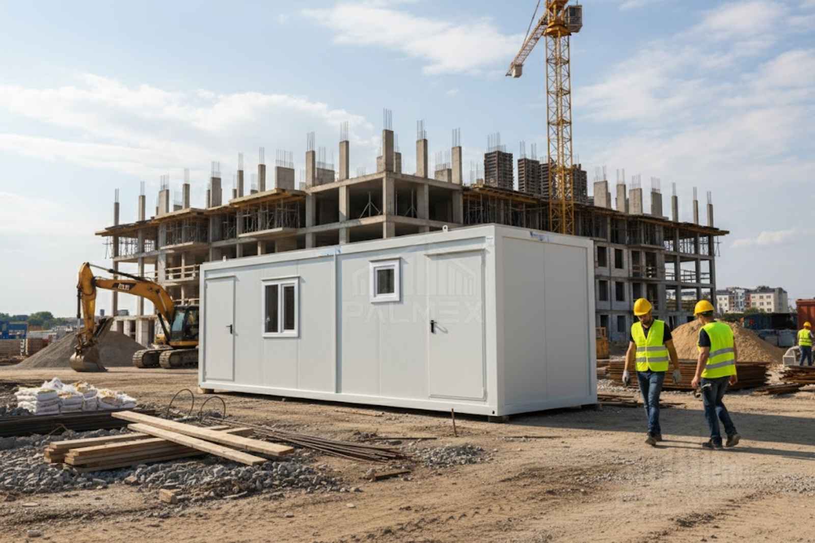 Containere de santier – Eficienta si organizare pentru proiecte de constructii